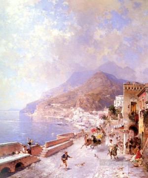  Amalfi Obras - Amalfi Venecia Franz Richard Unterberger